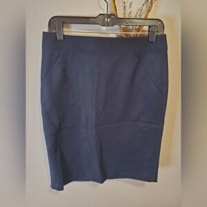 Banana Republic Navy Pencil Skirr